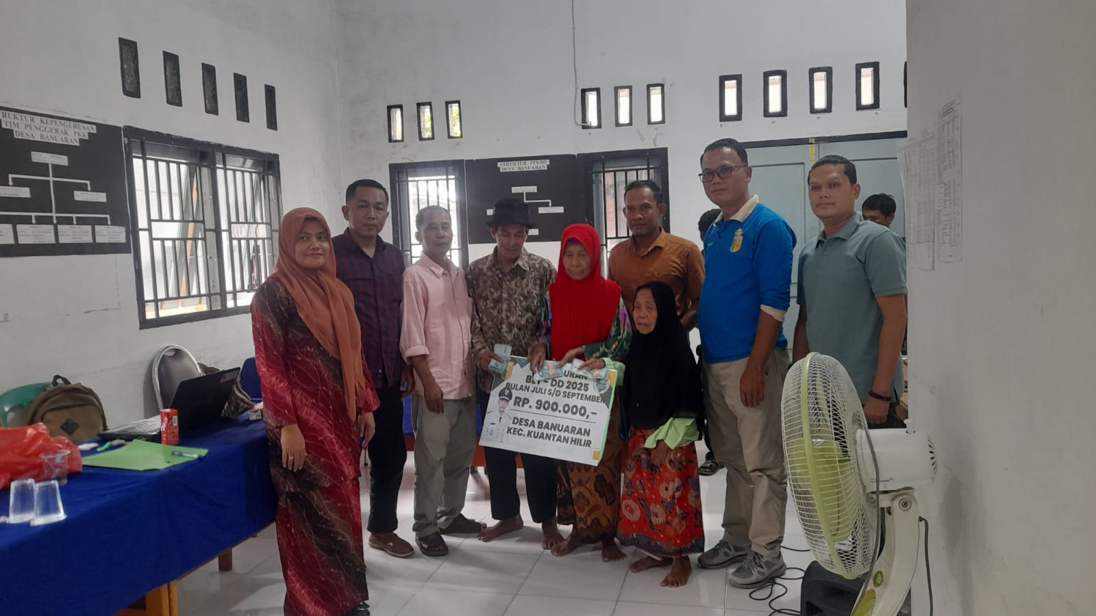 blt dd juli s/d september 2025 desa banuaran